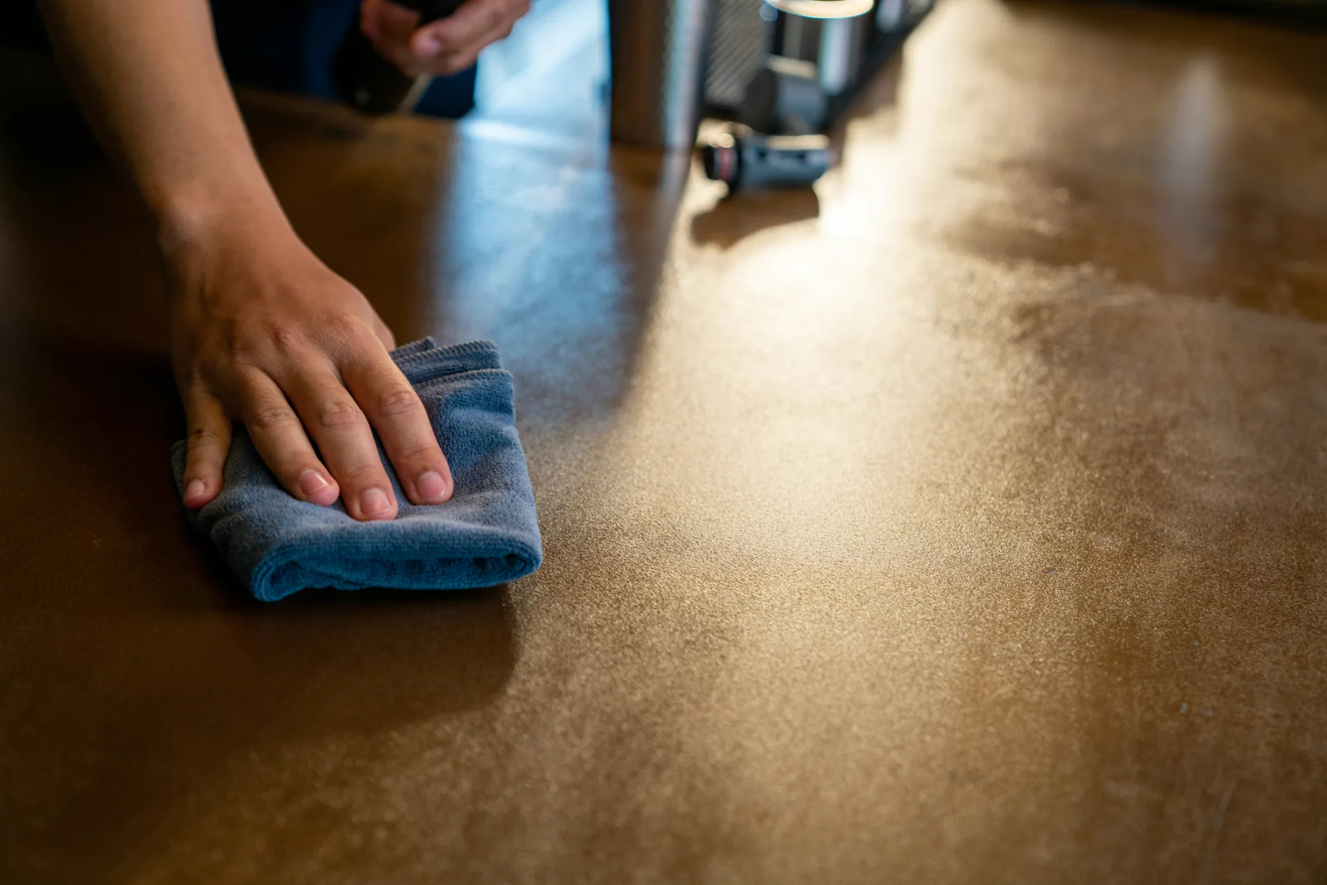 sealed concrete countertop in a Regina kitchen